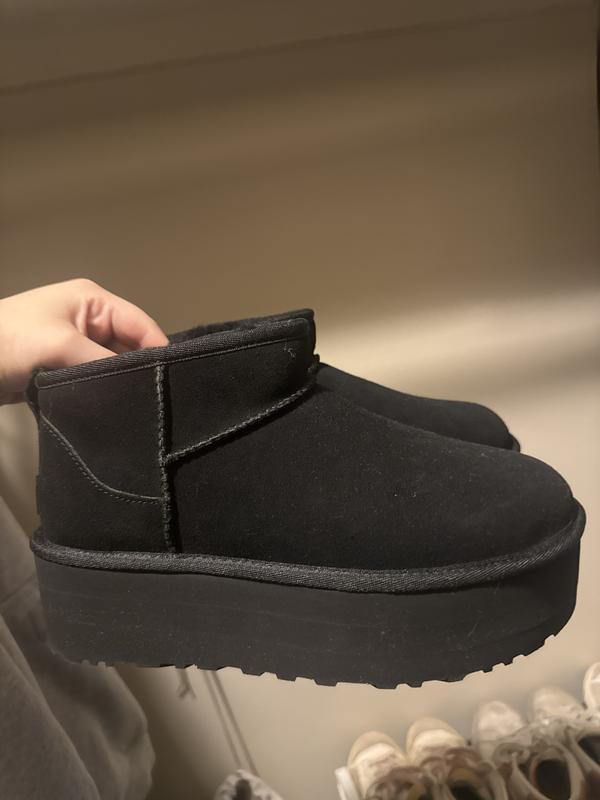 Elli's photo of the Classic Ultra Mini Platform Boots. Photo 1 of 1