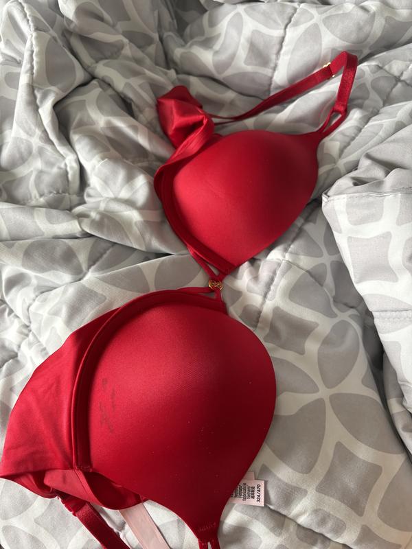 Bombshell ロゴ シャイン ストラップ 2カップアップ プッシュアップ