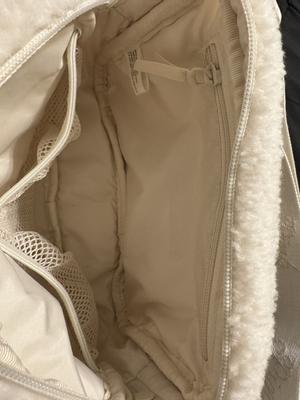 Haily's photo of the Plush Teddy Belt Bag. Photo 2 of 3. Review Image shared by Haily
