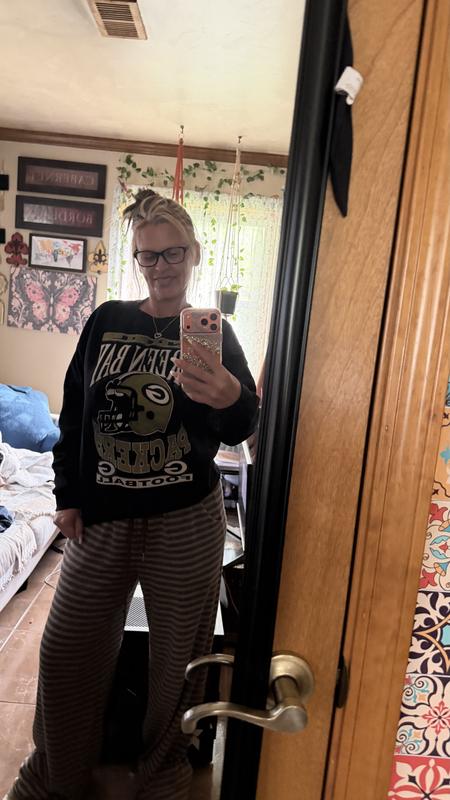 Toni's photo of the Packers Helmet Crew Fleece Sweatshirt. Photo 1 of 1