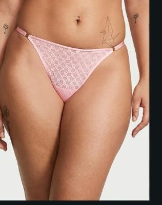 Buy Shimmer Embroidery Strappy Thong Panty - Order Panties online  1122993800 - Victoria's Secret US