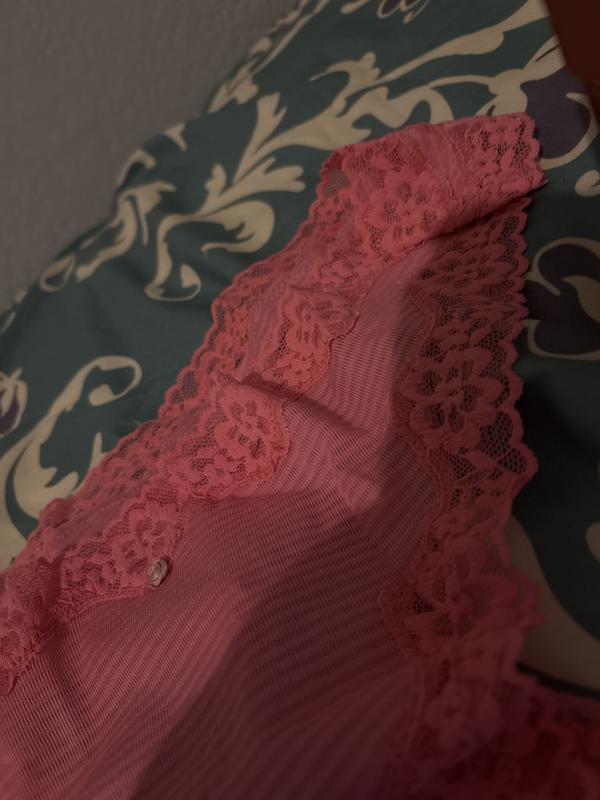 Buy Cotton Lace Waist Thong Order Panties Online Victoria s Secret US