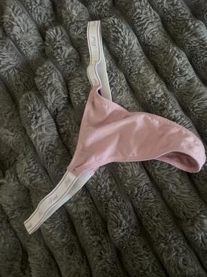 Sammy's photo of the Logo Cotton Shimmer Micro Thong Panty. Photo 1 of 1. Review Image shared by Sammy