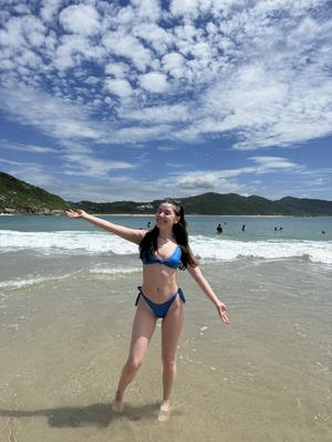 Katleen's photo of the Knotted Side-Tie Brazilian Bikini Bottom. Photo 1 of 2. Review Image shared by Katleen