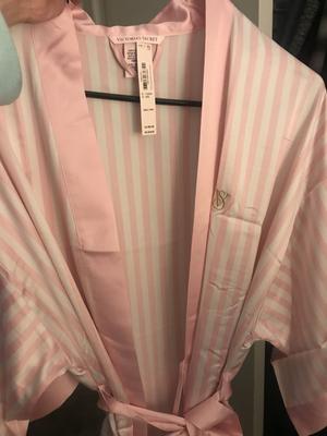Buy The Tour '23 Iconic Pink Stripe Robe - Order Robes online 1124052900 - Victoria's  Secret US