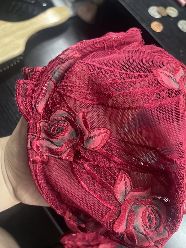 ★GLOWNY★ALLURE LACE BRA (PINK BOUQUET)★正規品/直送料込 Buy Ziggy Glam Floral Embroidery Unlined Demi Bra, Black