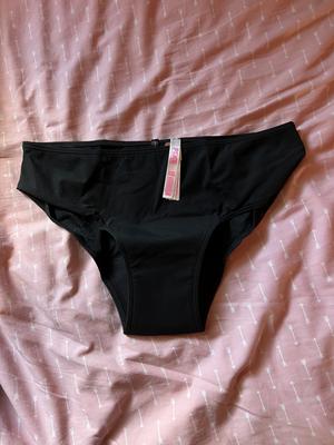 Victoria's Secret Pink PERIOD PANTY Hipster small New sealed black