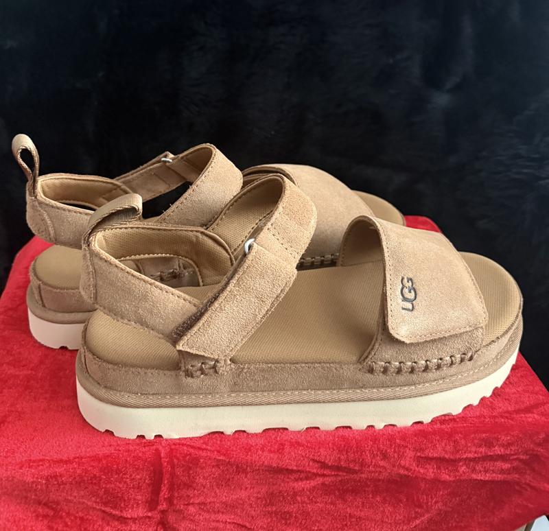 Ugg strap sandals