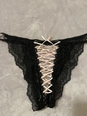Buy Eyelet Lace String Bikini Panty - Order Panties online 1121891100 -  Victoria's Secret US