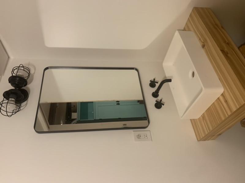 Great vanity all because the sink