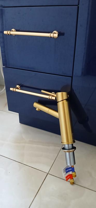 Color matches the vanity cabinet