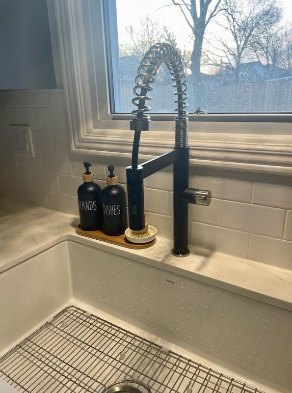 VIGO Edison Single Handle Pull-Down Sprayer Kitchen Faucet