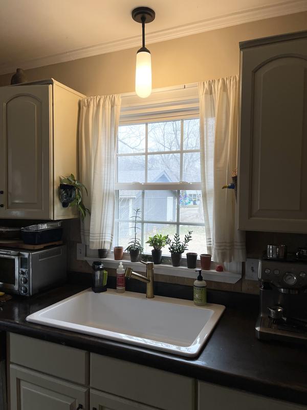 My new sink and faucet.