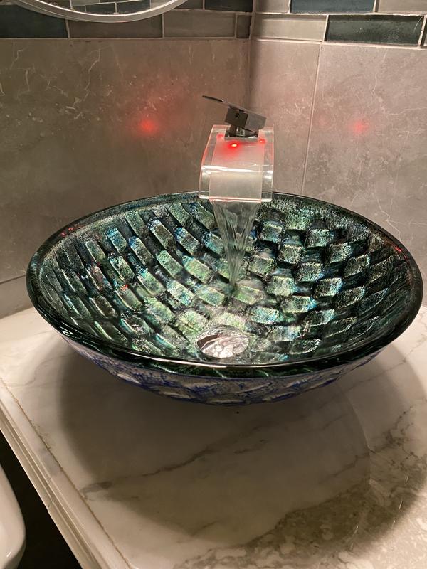 VIGO Black Modus MatteShell™ Vessel Bathroom Sink