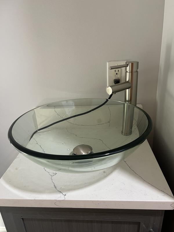 Just a big, beautiful, clear glass bowl…