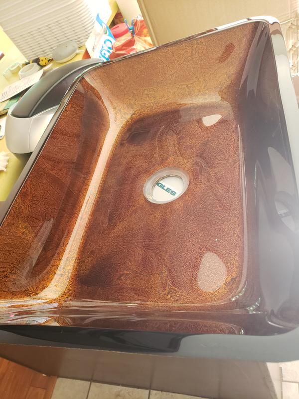 My new sink.  (Wish America was allowed to make it)