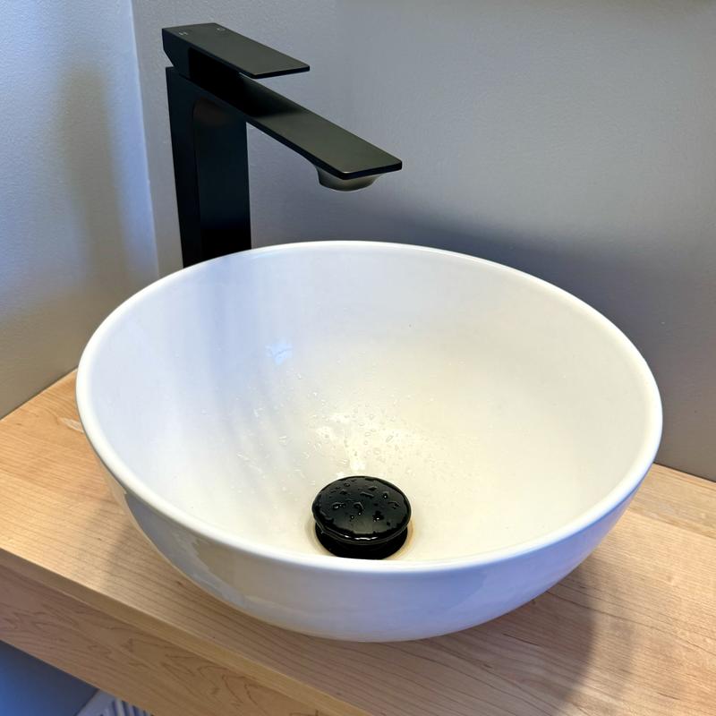 Fits our vessel sink perfectly!