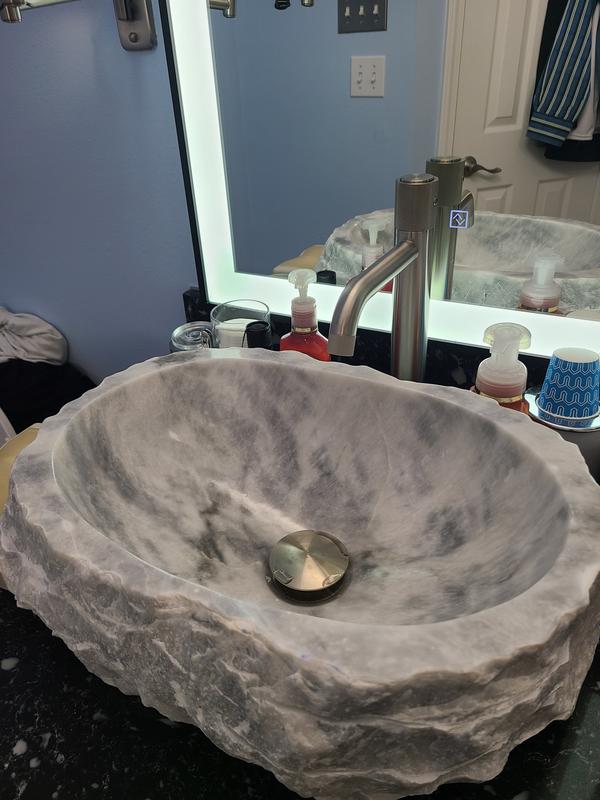 New Push-Button Faucet