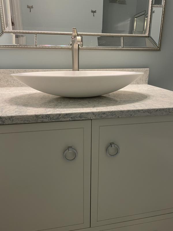 VIGO Vessel Bathroom Sink Pop-Up Drain and Mounting Ring In
