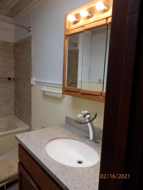 Remodeled Bathroom 2021