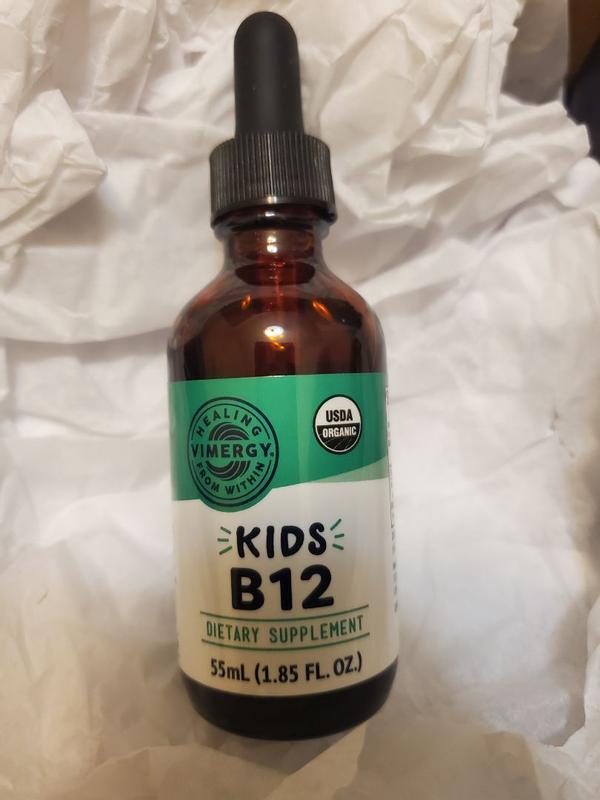 Kids Liquid Organic B-12 | B12 Vitamins – VIMERGY US