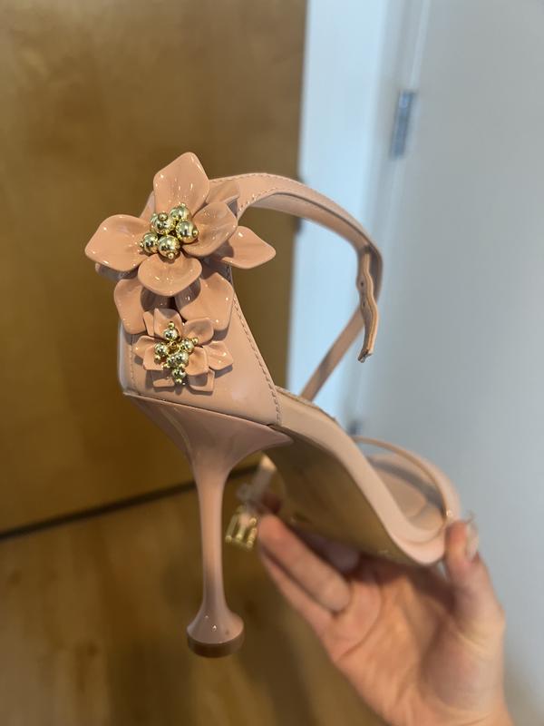 Vince Camuto Tanvie Flower Embellished High Heel Dress Sandals Macy s