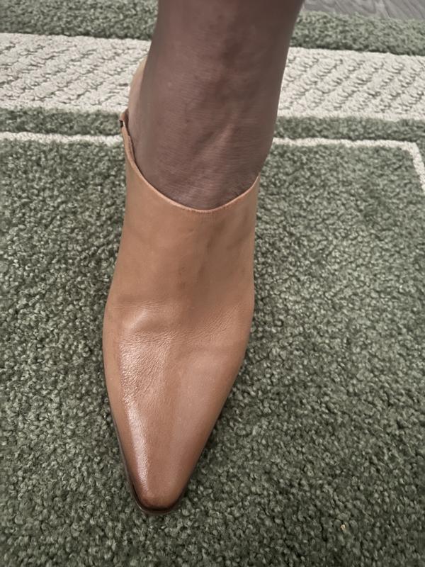 Vince Camuto Egwenny Western Suede Slip-On Mules