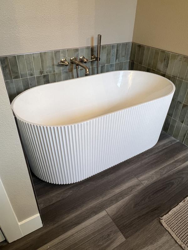 その他 1/6 native bath tub Native Trails NST7236-A Avalon Native Stone Freestanding