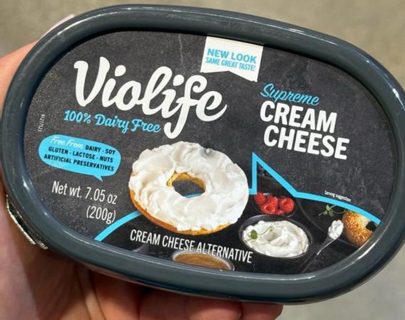 Supreme Cream Cheese – With Chives: Dairy Free & Vegan | Violife
