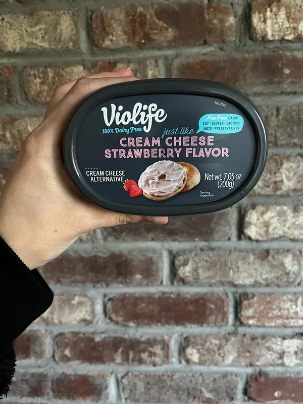 Supreme Cream Cheese Strawberry: Dairy Free | Violife