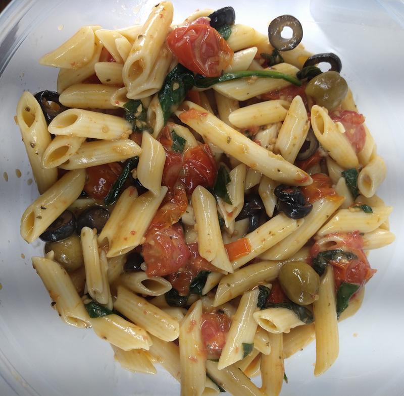 tiktok violife feta pasta