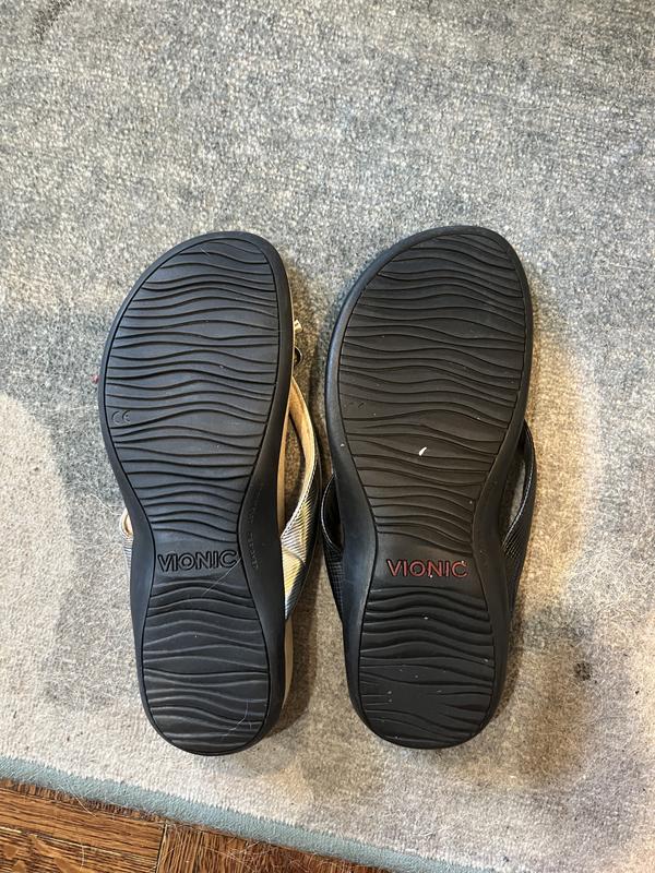 New shoe on left.  Old one right.