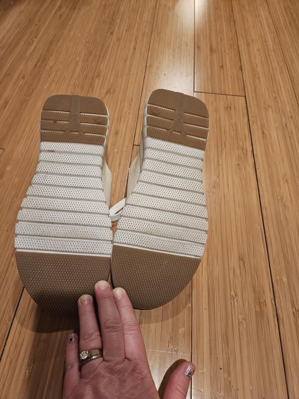 Customer photo for "Great shoes silver came off after 2 wears"