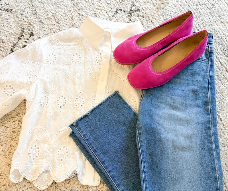 Customer photo for "Soft Ballet Flats"