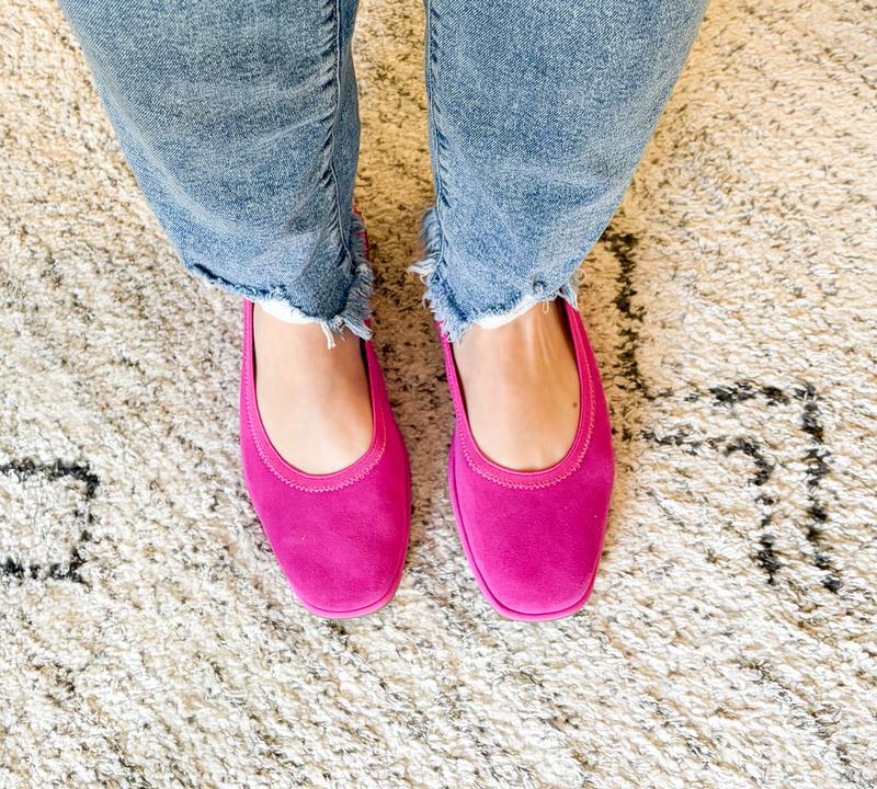 Customer photo for "Soft Ballet Flats"