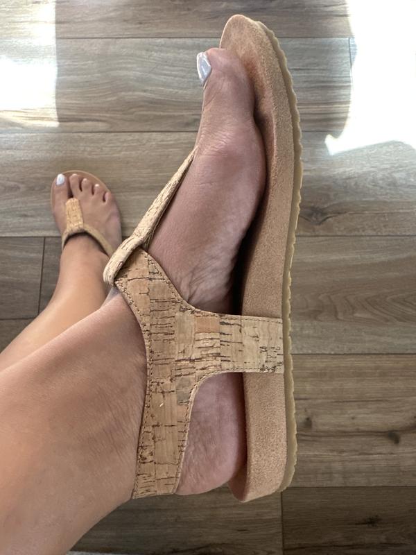 Customer photo for "Cork Sandal"