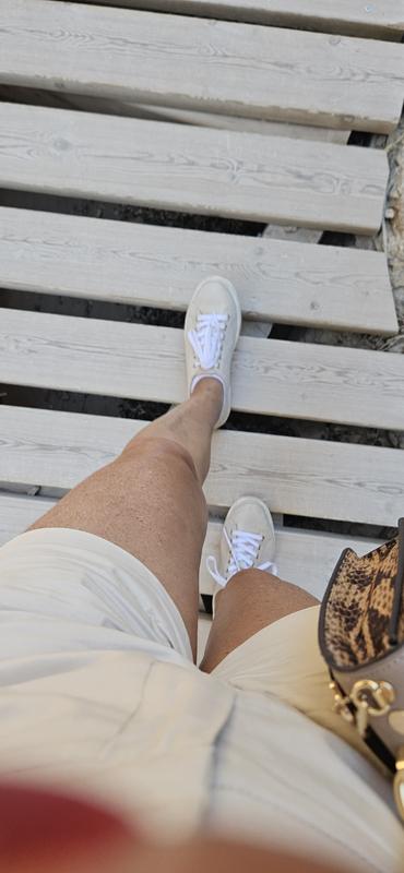 Sneaker da donna Copenahgen Studios CPH213 bianca in pelle