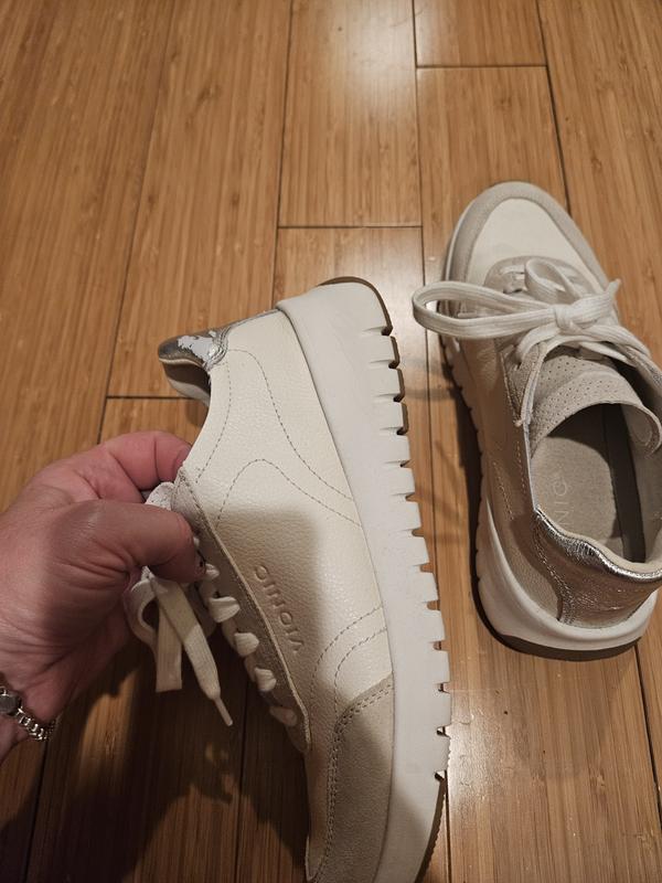 Customer photo for "Great shoes silver came off after 2 wears"