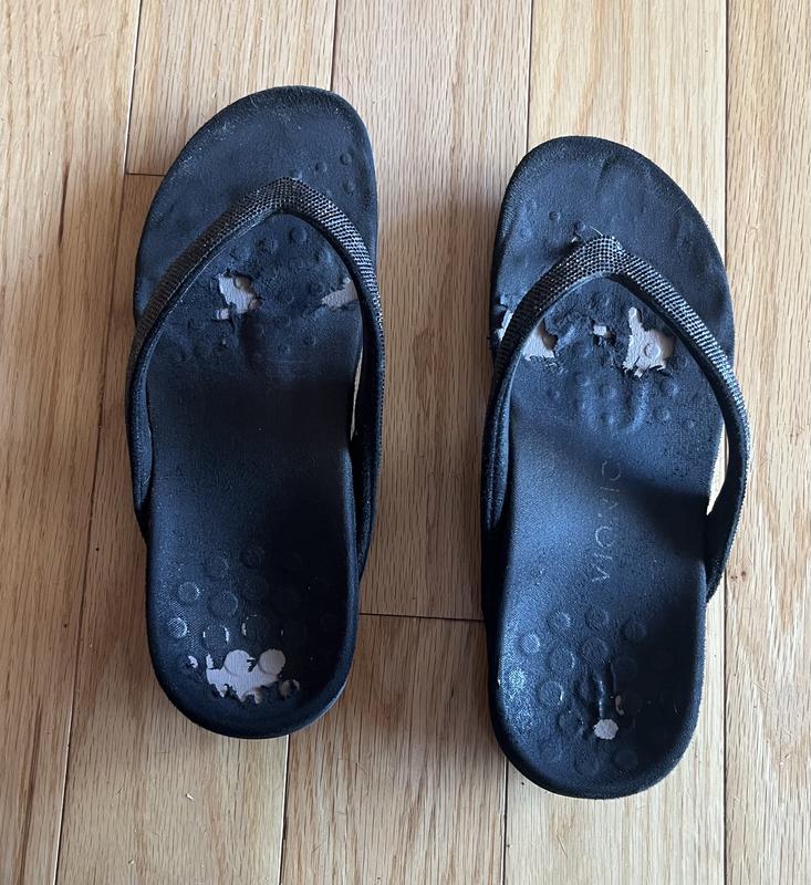 The sandals I’ve worn for 5 months.
