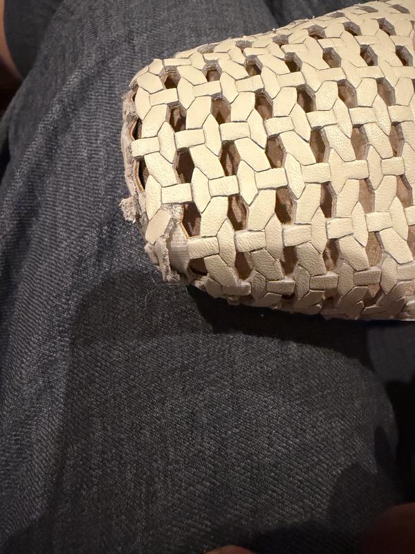 Customer photo for "Comfortable but does not hold up"