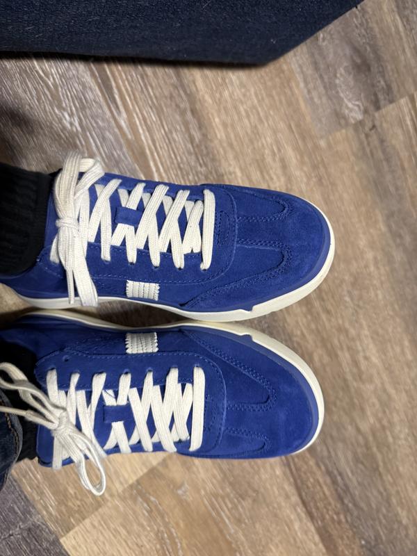 Customer photo for "I loved my blue suede shoes but…"