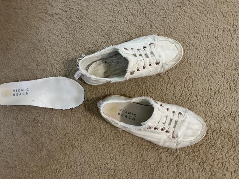 Customer photo for "The only sneaker you will every buy again"