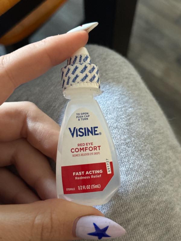 VISINE Red Eye Comfort Eye Drops for Redness Relief | VISINE
