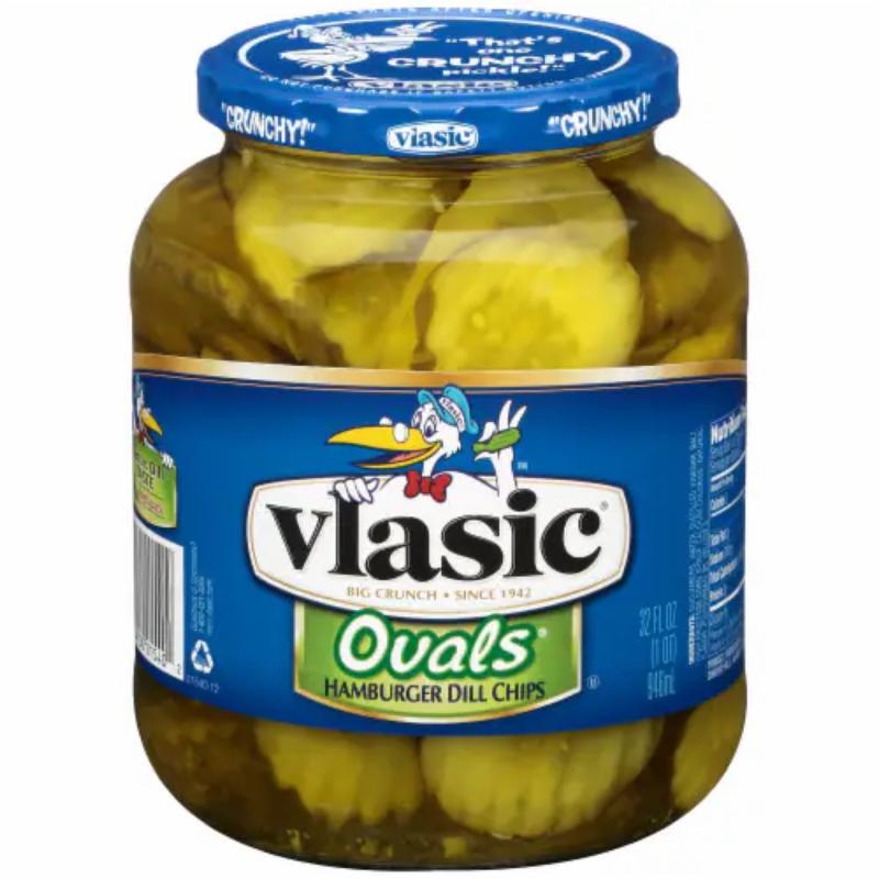 Vlasic Ovals Hamburger Dill Chips 32 Fl Oz King Soopers