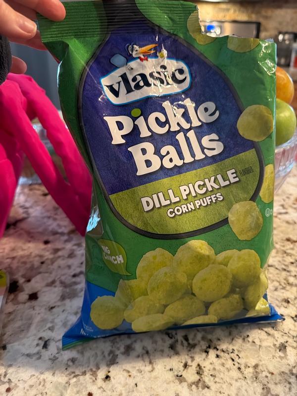 Buy Vlasic Pickle Balls, Dill Pickle Flavored Corn Puffs, 6.5 oz