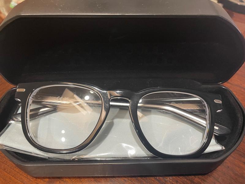 その他 NIKE Nike 7175 010 Eyeglasses Black/Crystal Laminate Full Rim