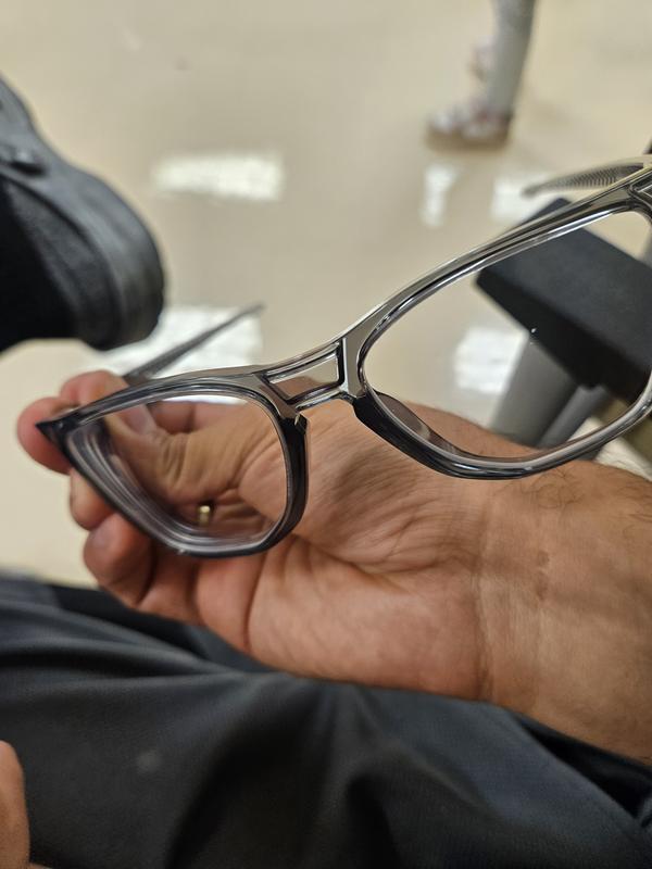 (o^^o)① The Cut Satin Black Eyeglasses | Oakley® US