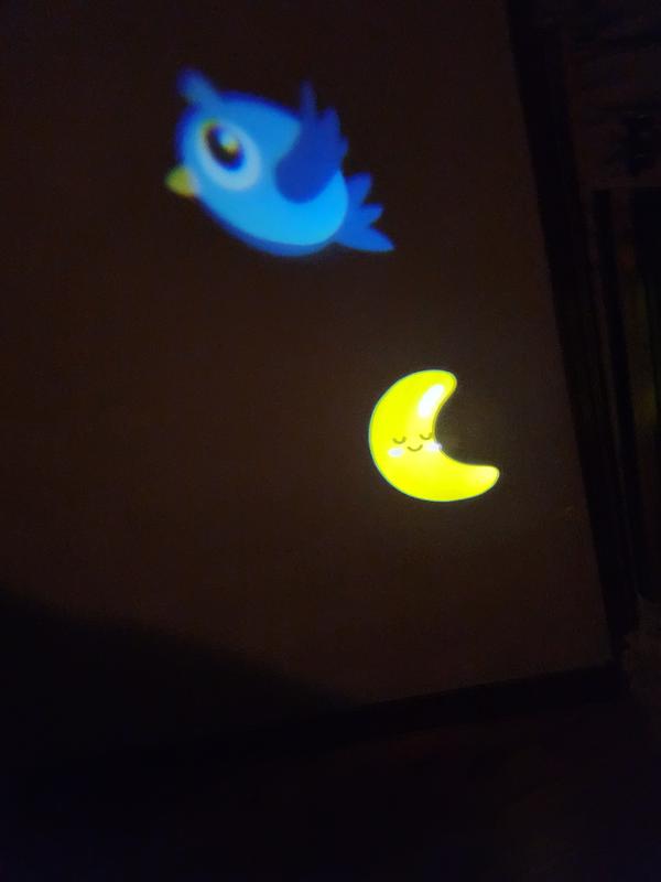 VTech  V-Hush Soothing Sleep Trainer glowing designs