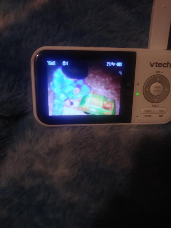 VTech 2.8” Digital Video Baby Monitor with Night Light White VM3258 - Best  Buy