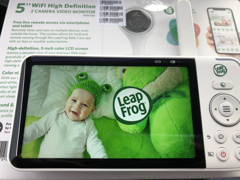 LEAPFROG LF815HD 5" Smart Video Baby Monitor - White - 306703 - Currys - View #5